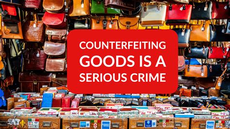 is selling counterfeit goods illegal